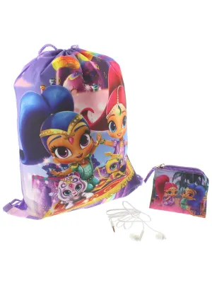 Shimmer & Shine Boxed Gift Set Backpack Headphones and Coin Purse