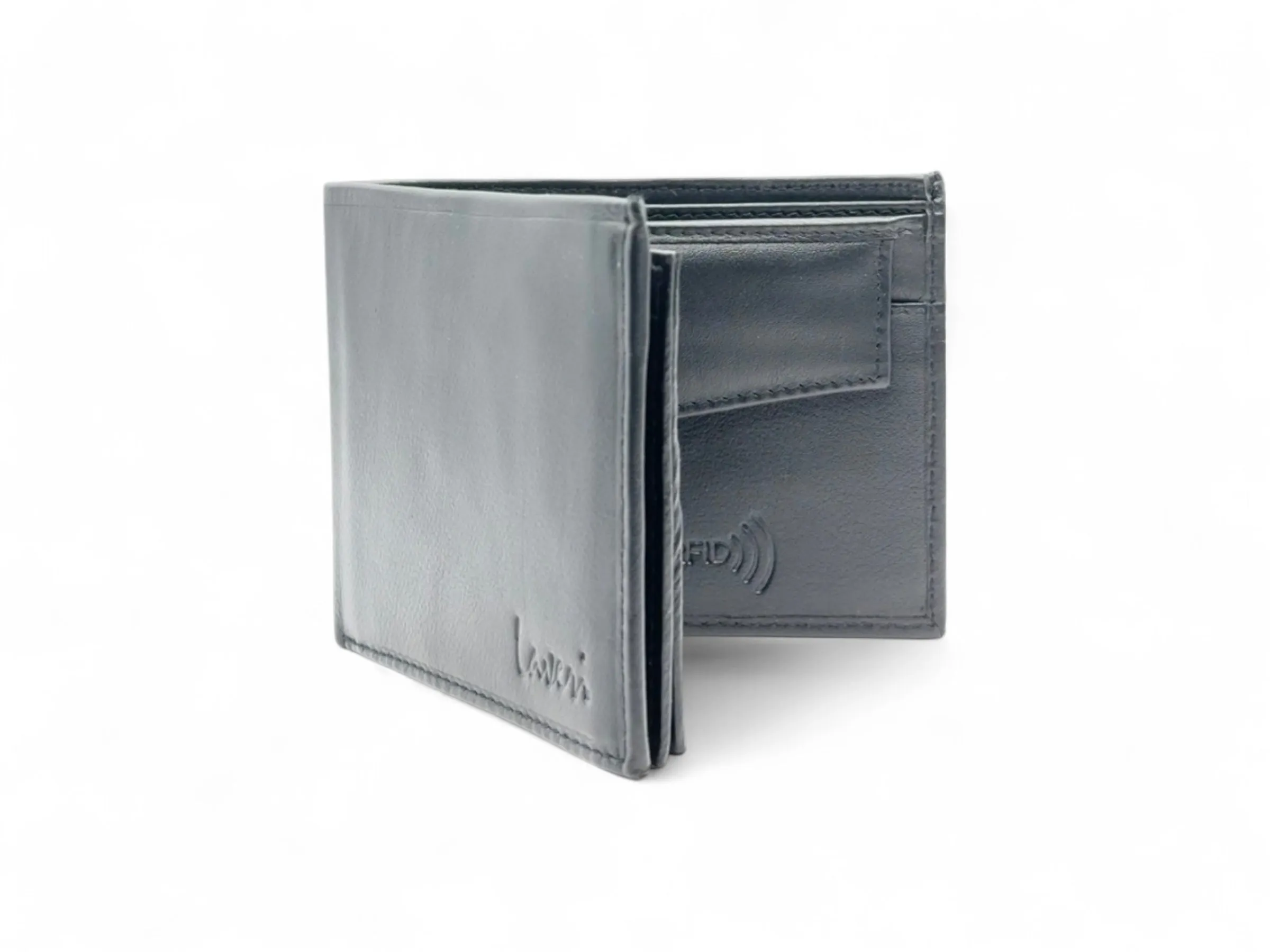 Smooth Premium 18 Card Billfold RFID Wallet with Coin Pocket #983C