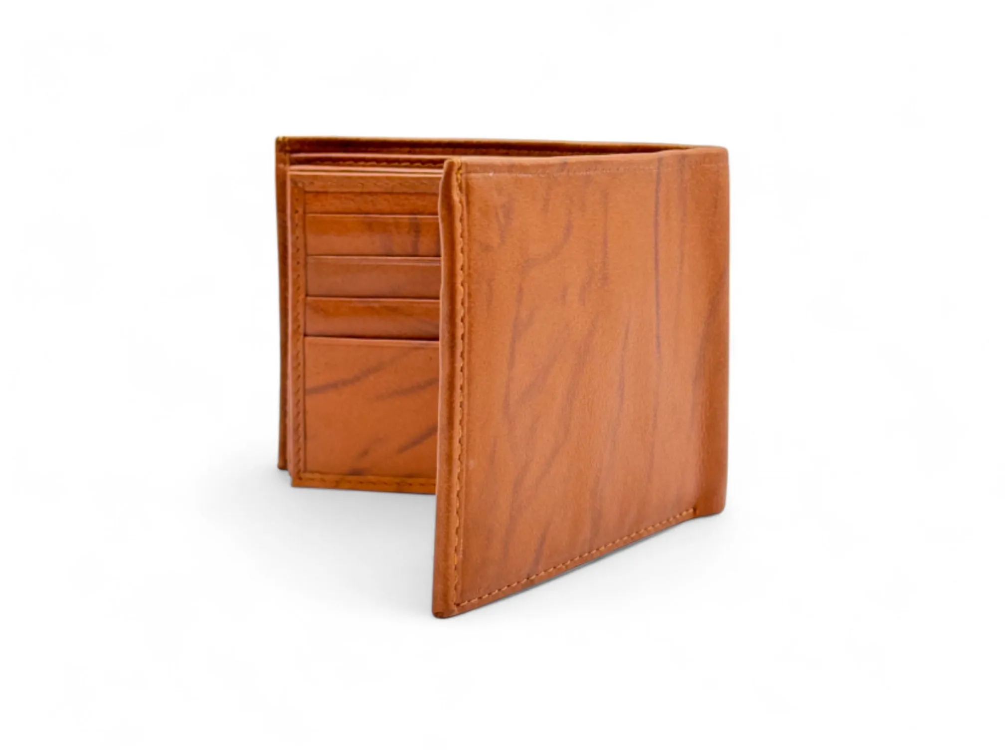 Smooth Premium 18 Card Billfold RFID Wallet with Coin Pocket #983C