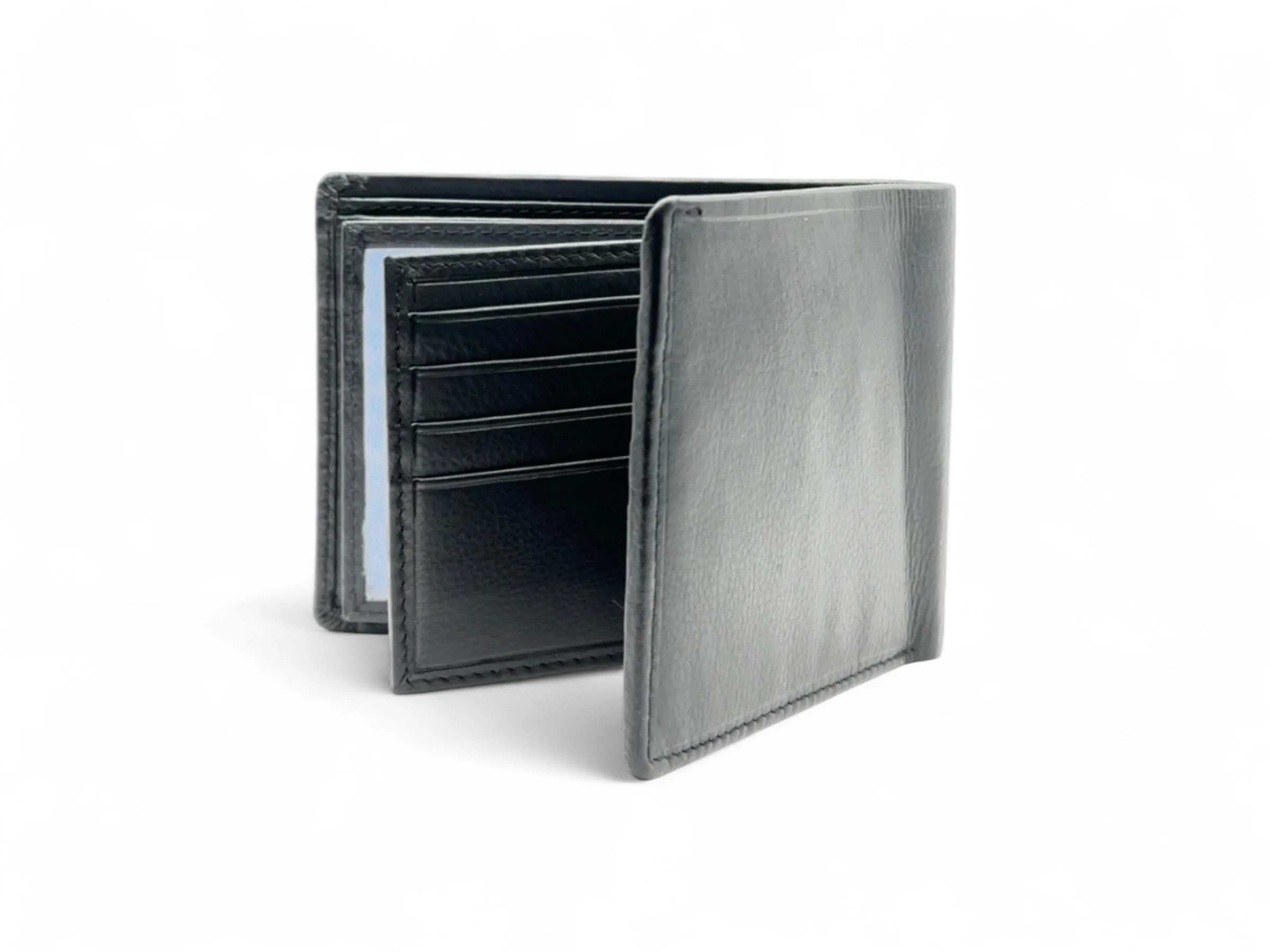 Smooth Premium 18 Card Billfold RFID Wallet with Coin Pocket #983C
