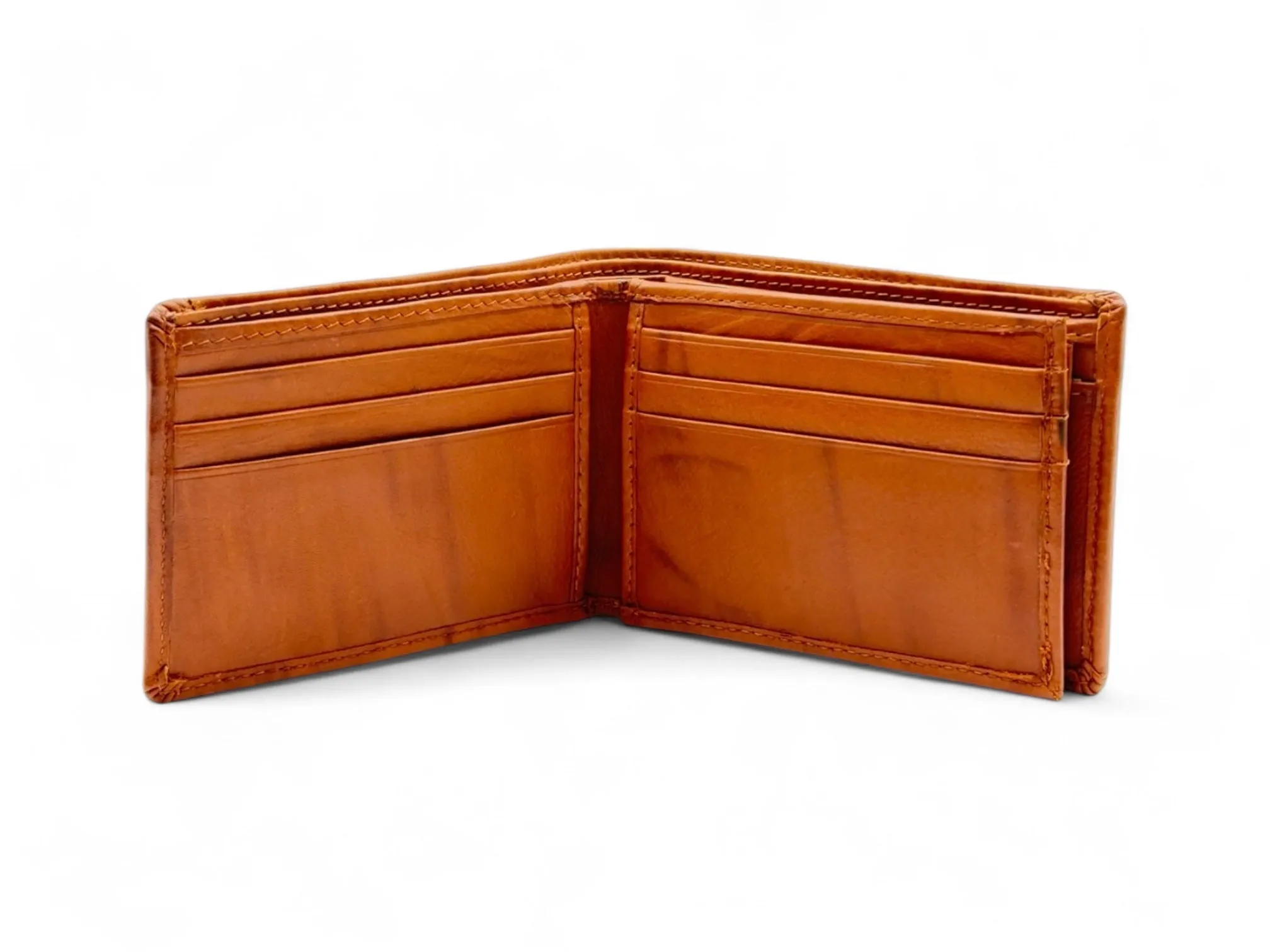 Smooth Premium 9 Card Billfold RFID Wallet | Coin Pocket #1074NC