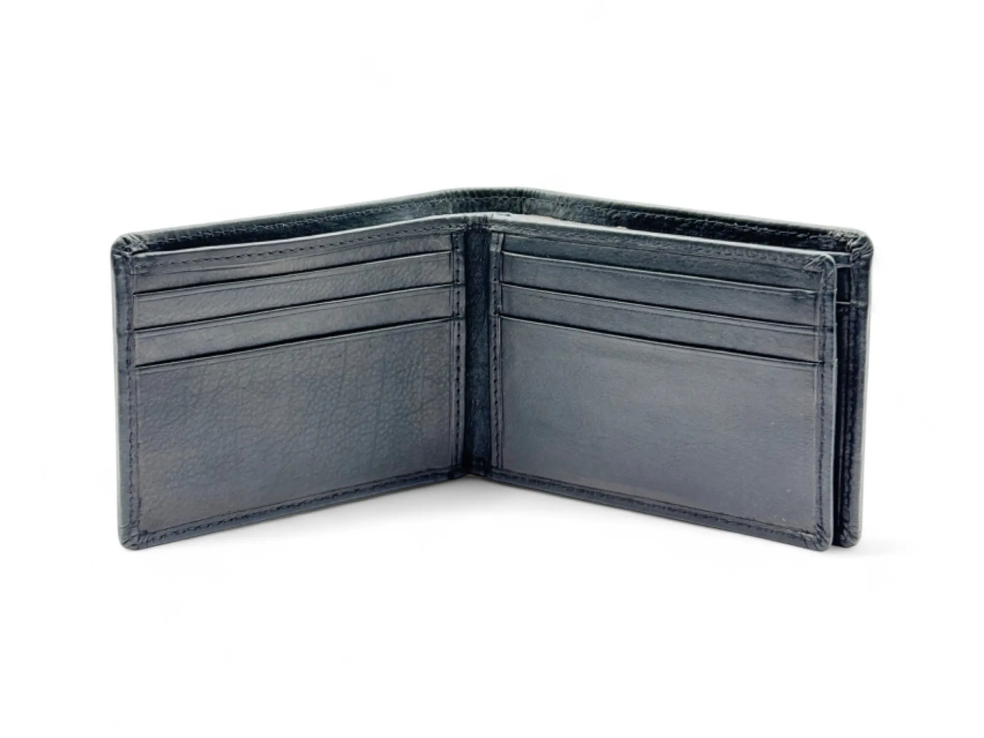 Smooth Premium 9 Card Billfold RFID Wallet | Coin Pocket #1074NC