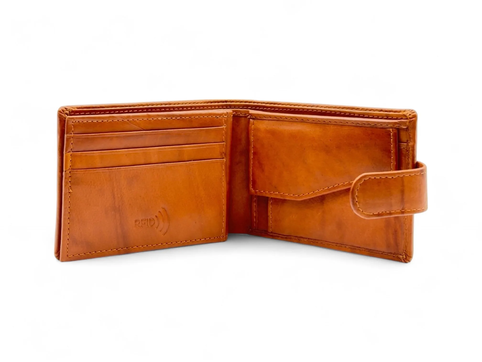 Smooth Premium 9 Card Billfold RFID Wallet| Coin Pocket | Loop #1074NCL