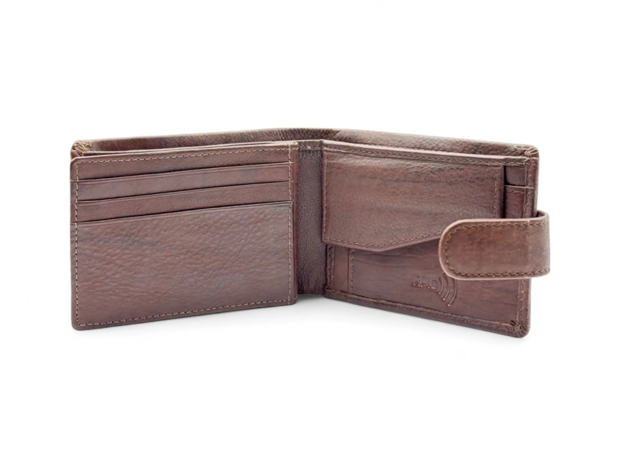 Smooth Premium 9 Card Billfold RFID Wallet| Coin Pocket | Loop #1074NCL