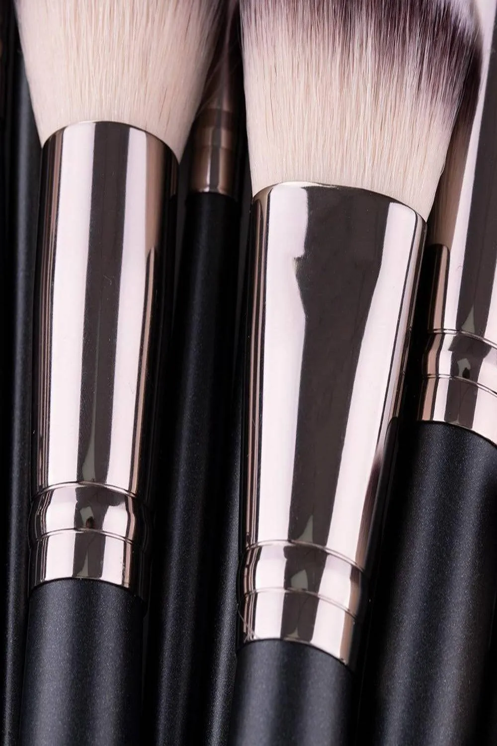 Soft Professional Makeup Brush Set With Bag - 10pcs Brushes