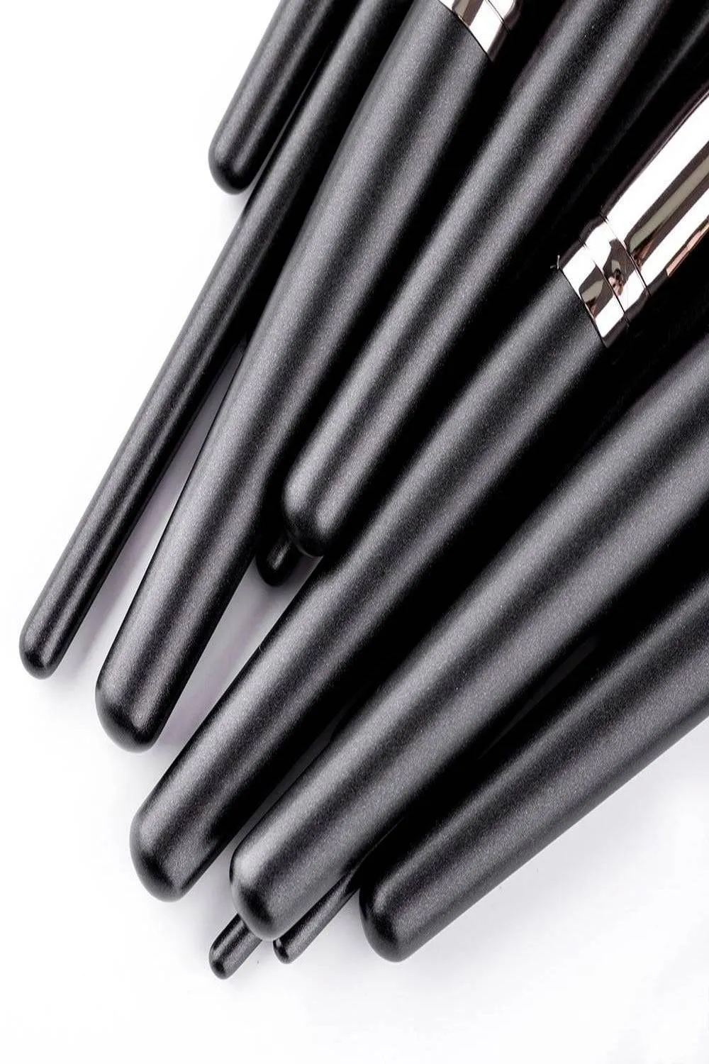 Soft Professional Makeup Brush Set With Bag - 10pcs Brushes