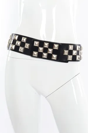Studded Leather "Roger" Belt