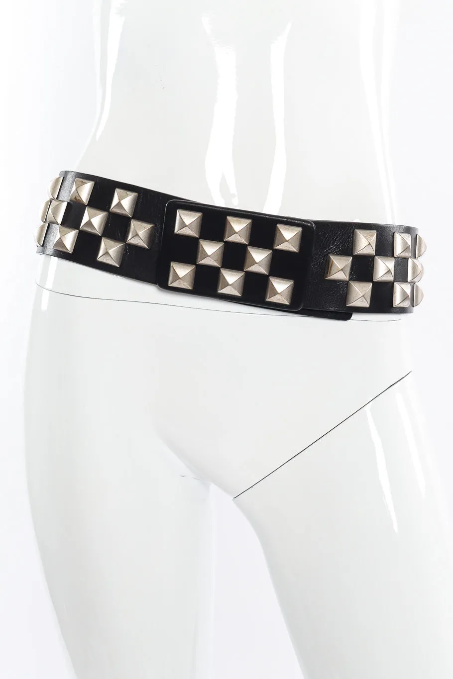 Studded Leather "Roger" Belt