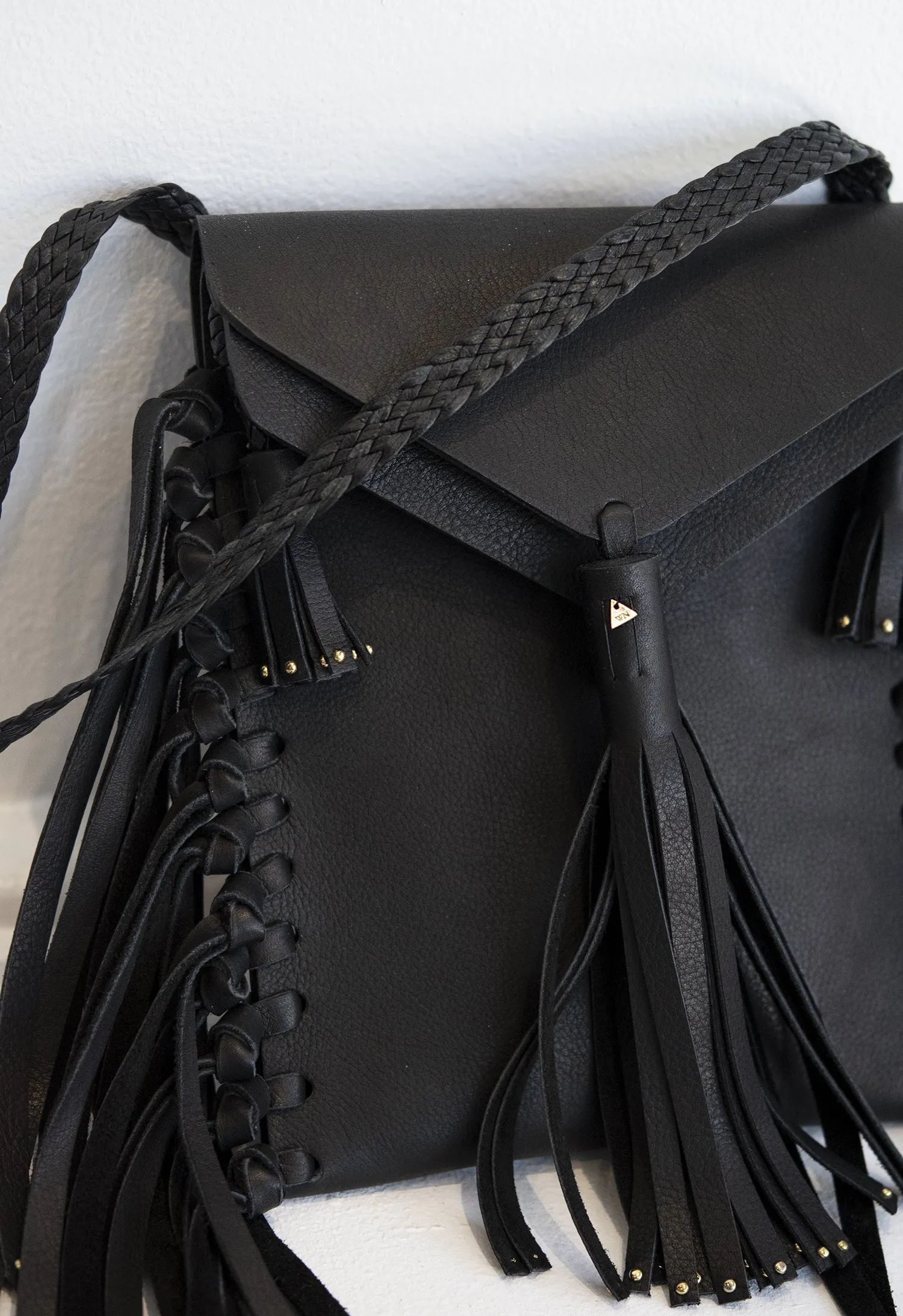 Studded Tobacco Bag