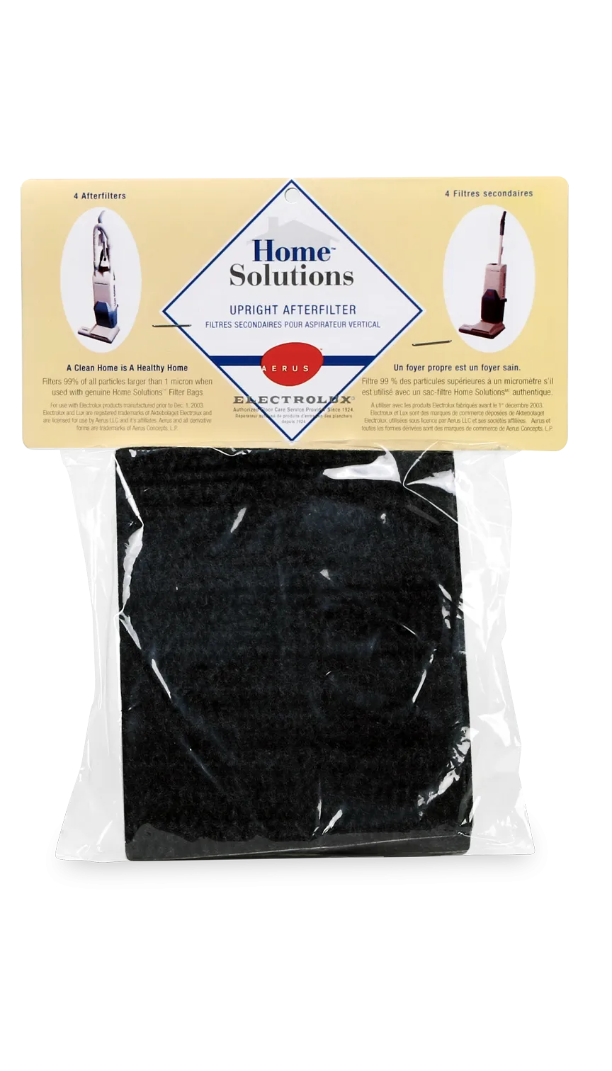 (Style U) Upright Vacuum After Filter