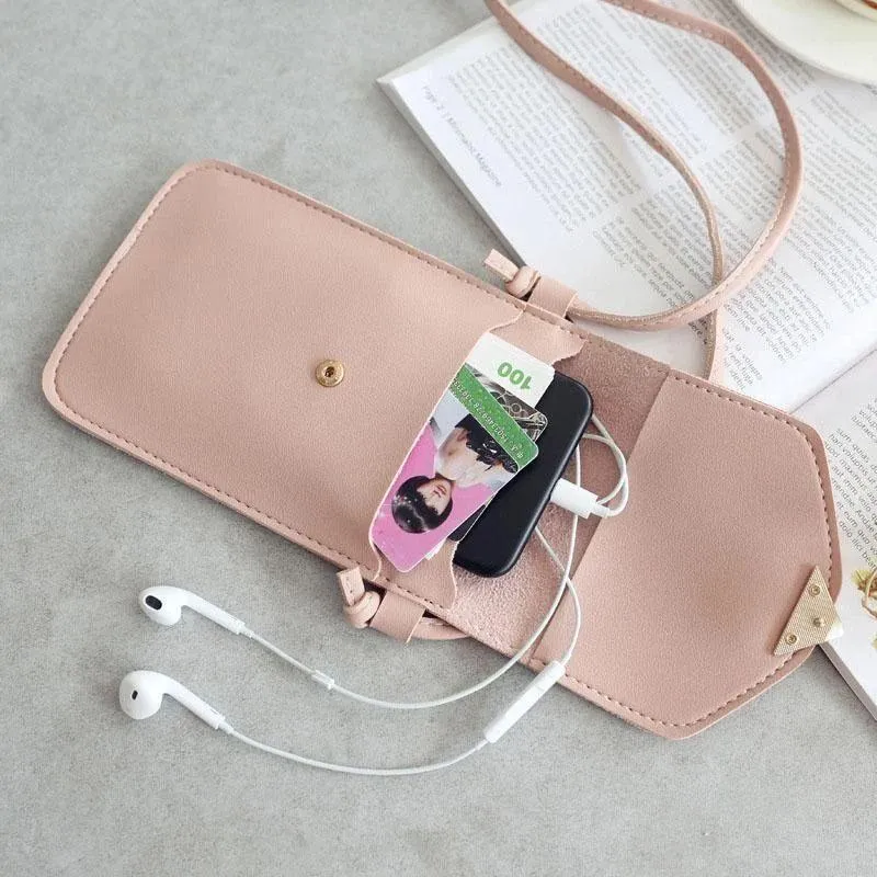 Stylish lady mobile phone bag
