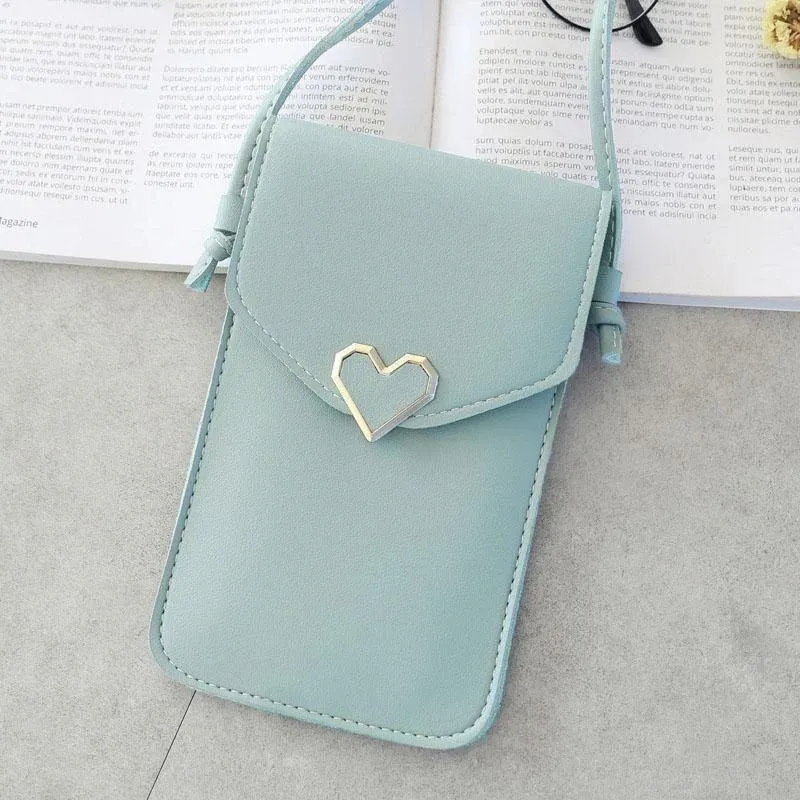 Stylish lady mobile phone bag