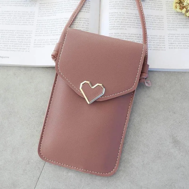 Stylish lady mobile phone bag