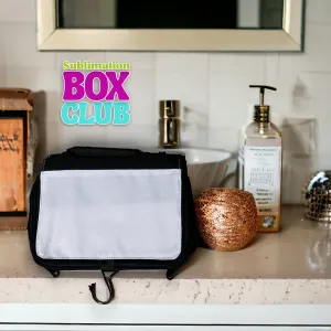 Sublimation Toiletry Cosmetic Hanging Bag
