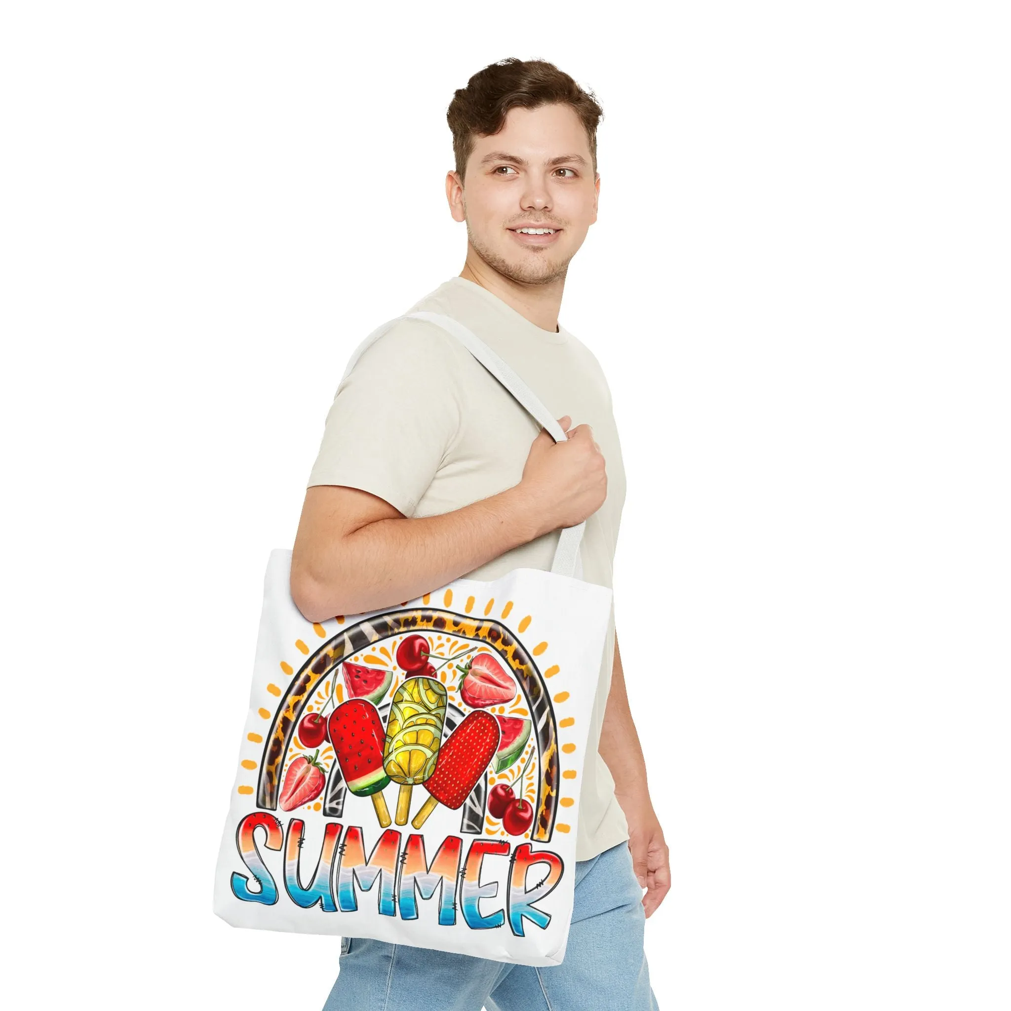 Summer Rainbow Tote Bag