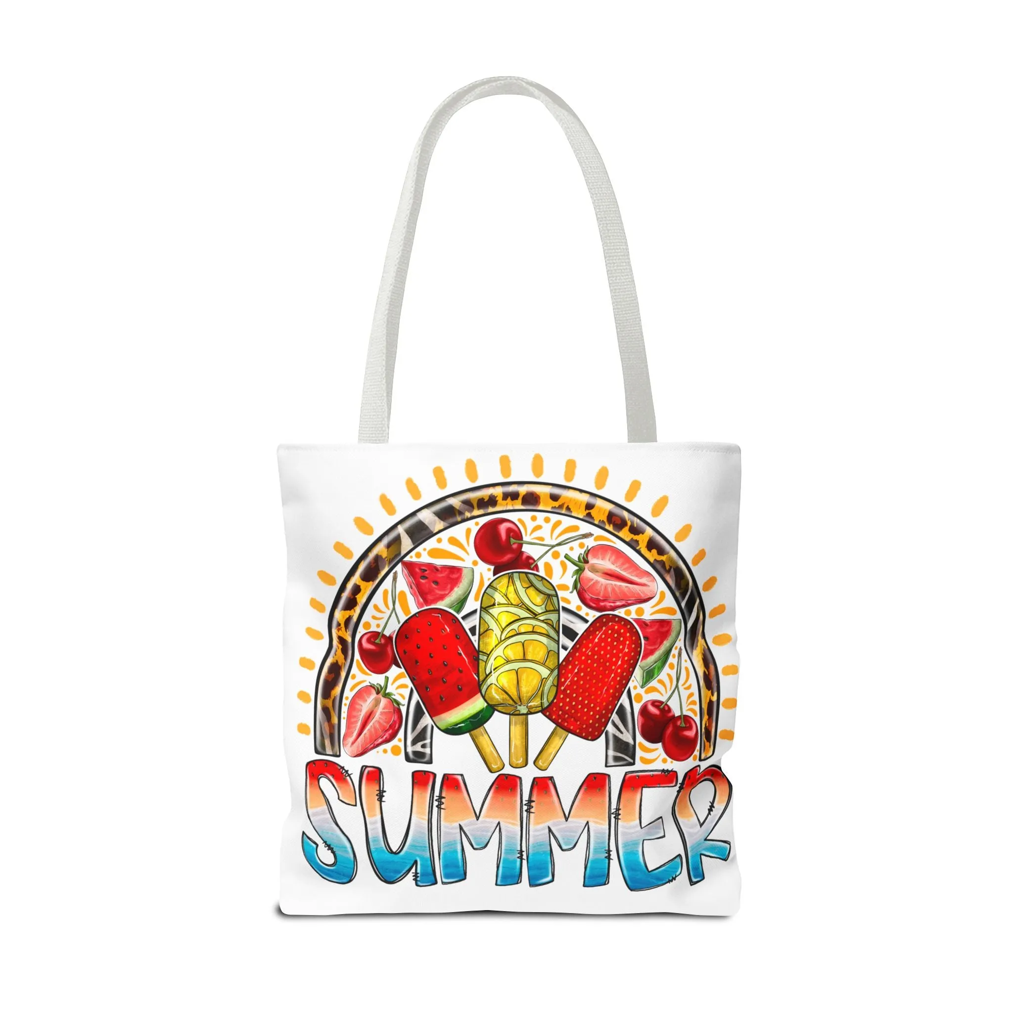 Summer Rainbow Tote Bag