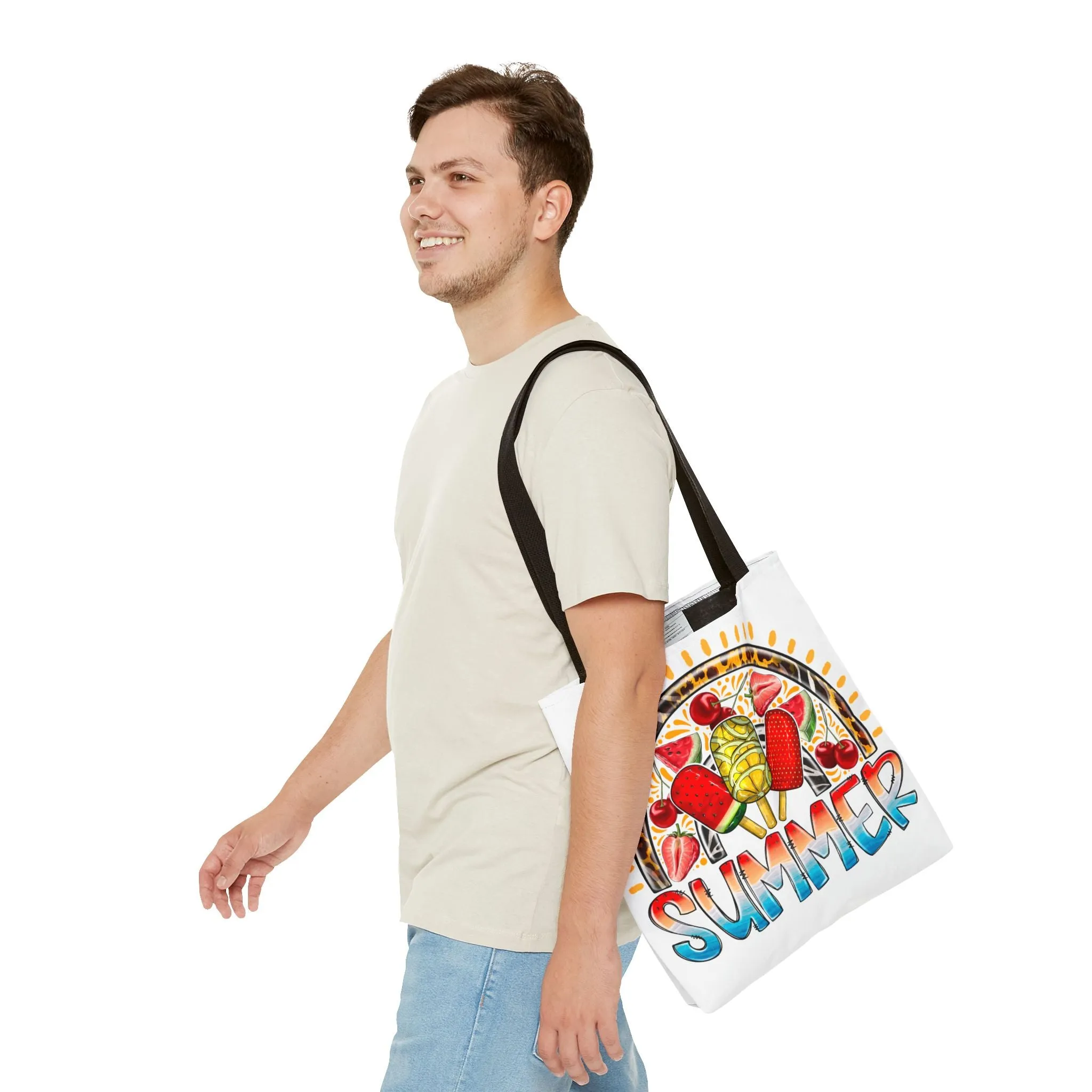 Summer Rainbow Tote Bag