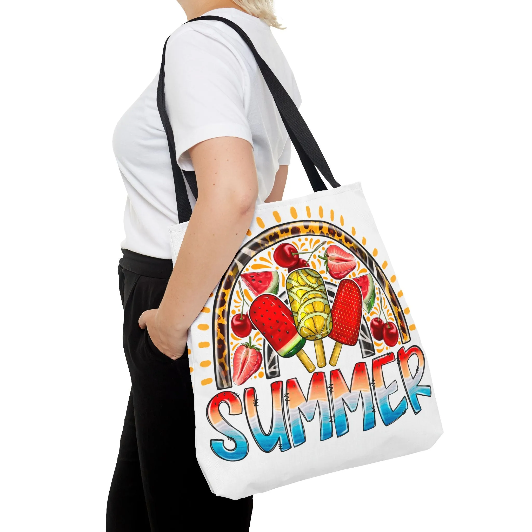 Summer Rainbow Tote Bag