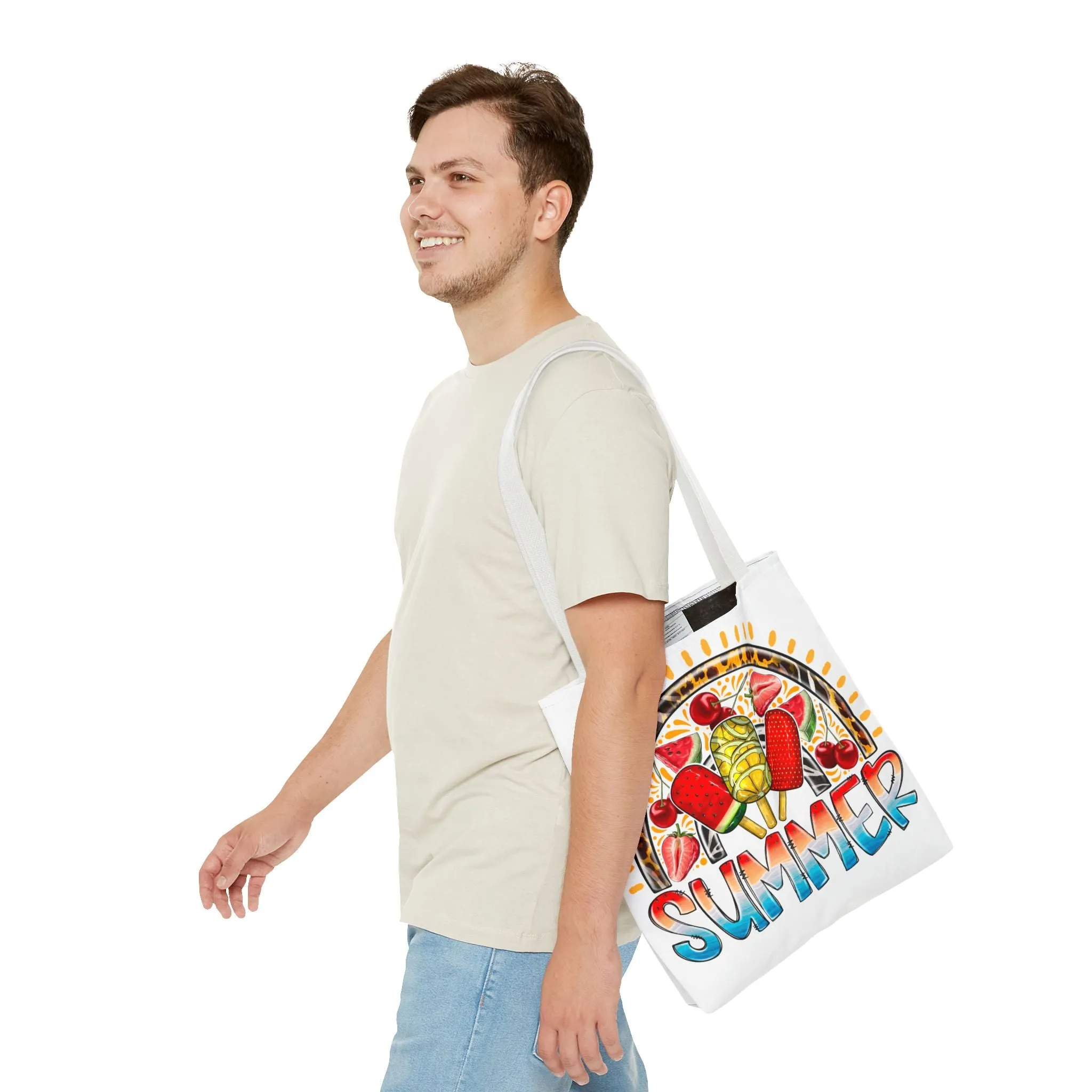 Summer Rainbow Tote Bag