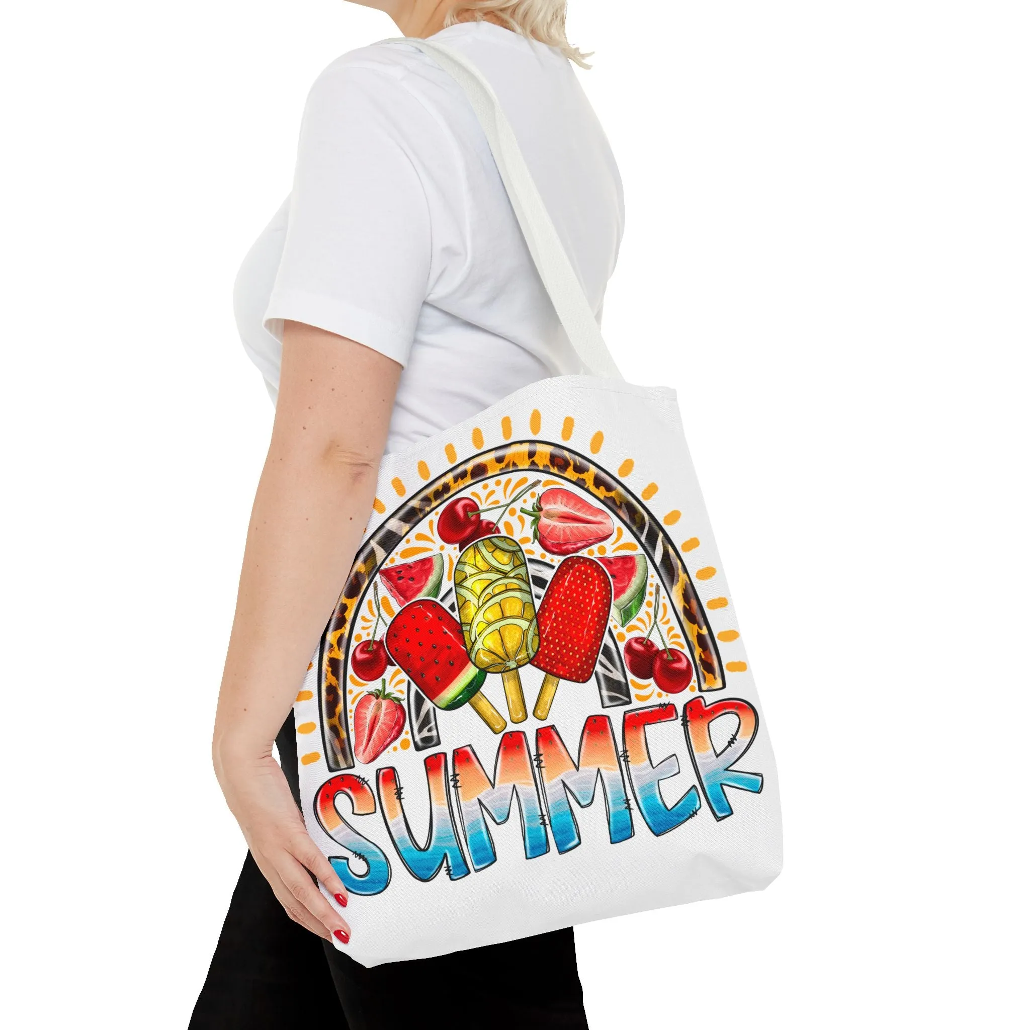 Summer Rainbow Tote Bag