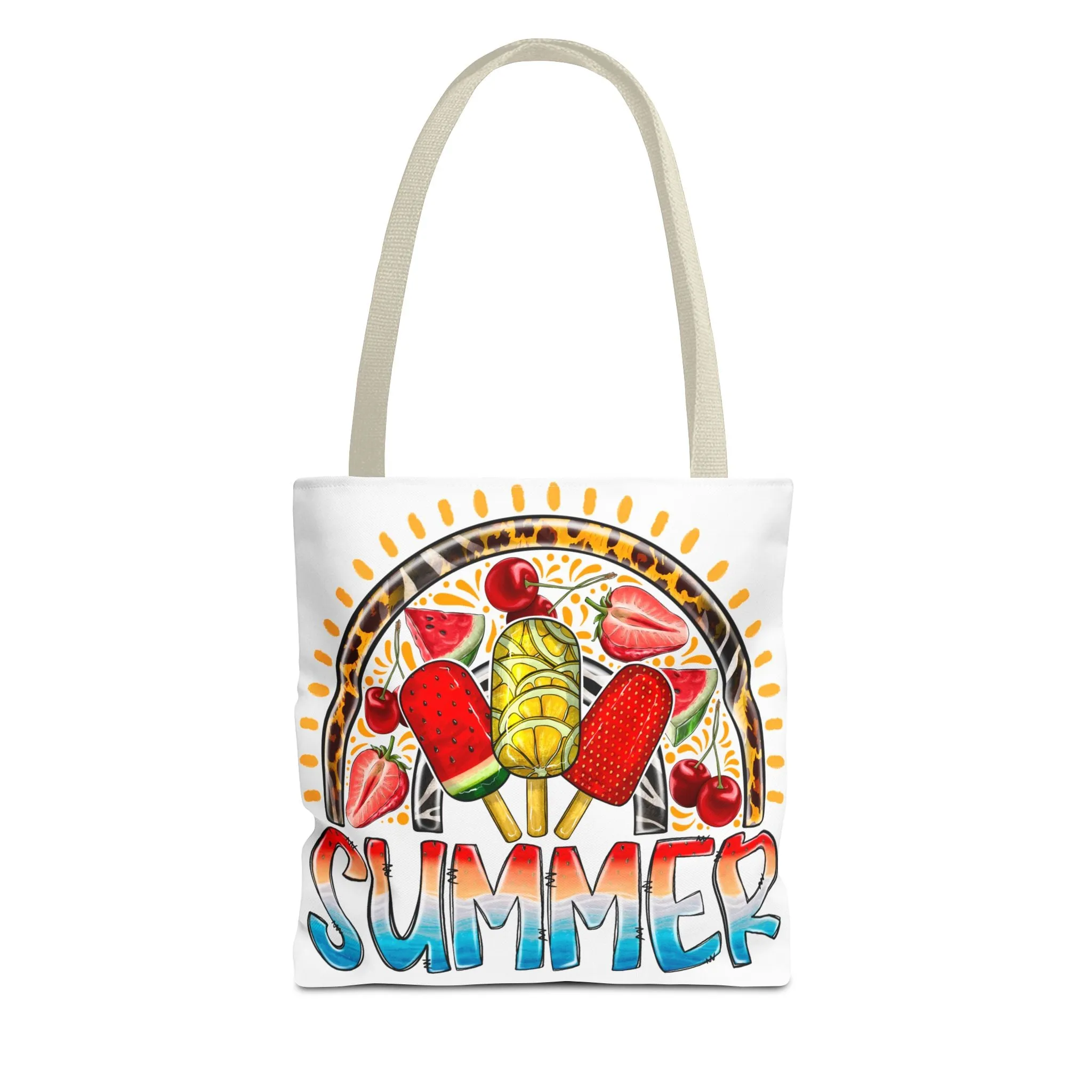 Summer Rainbow Tote Bag