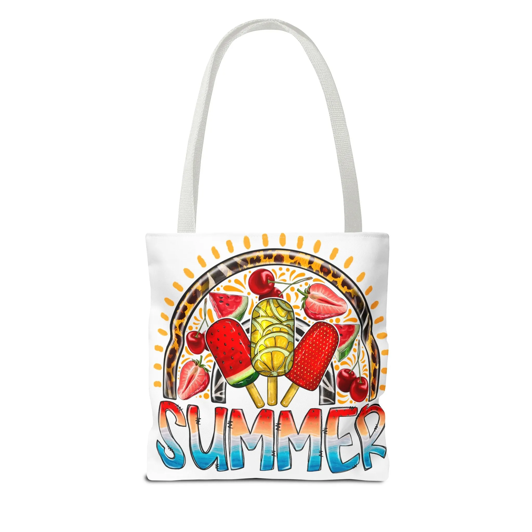 Summer Rainbow Tote Bag