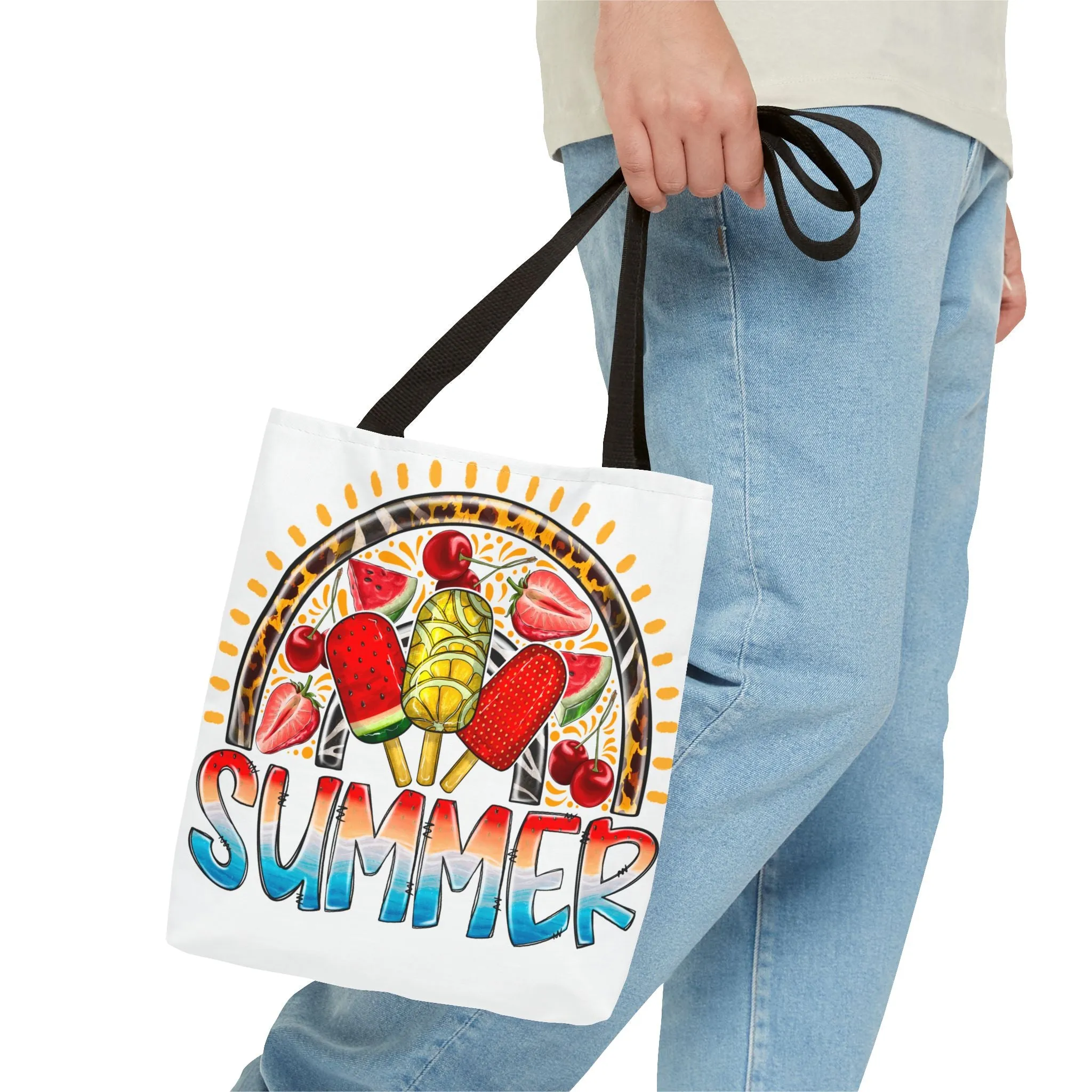 Summer Rainbow Tote Bag