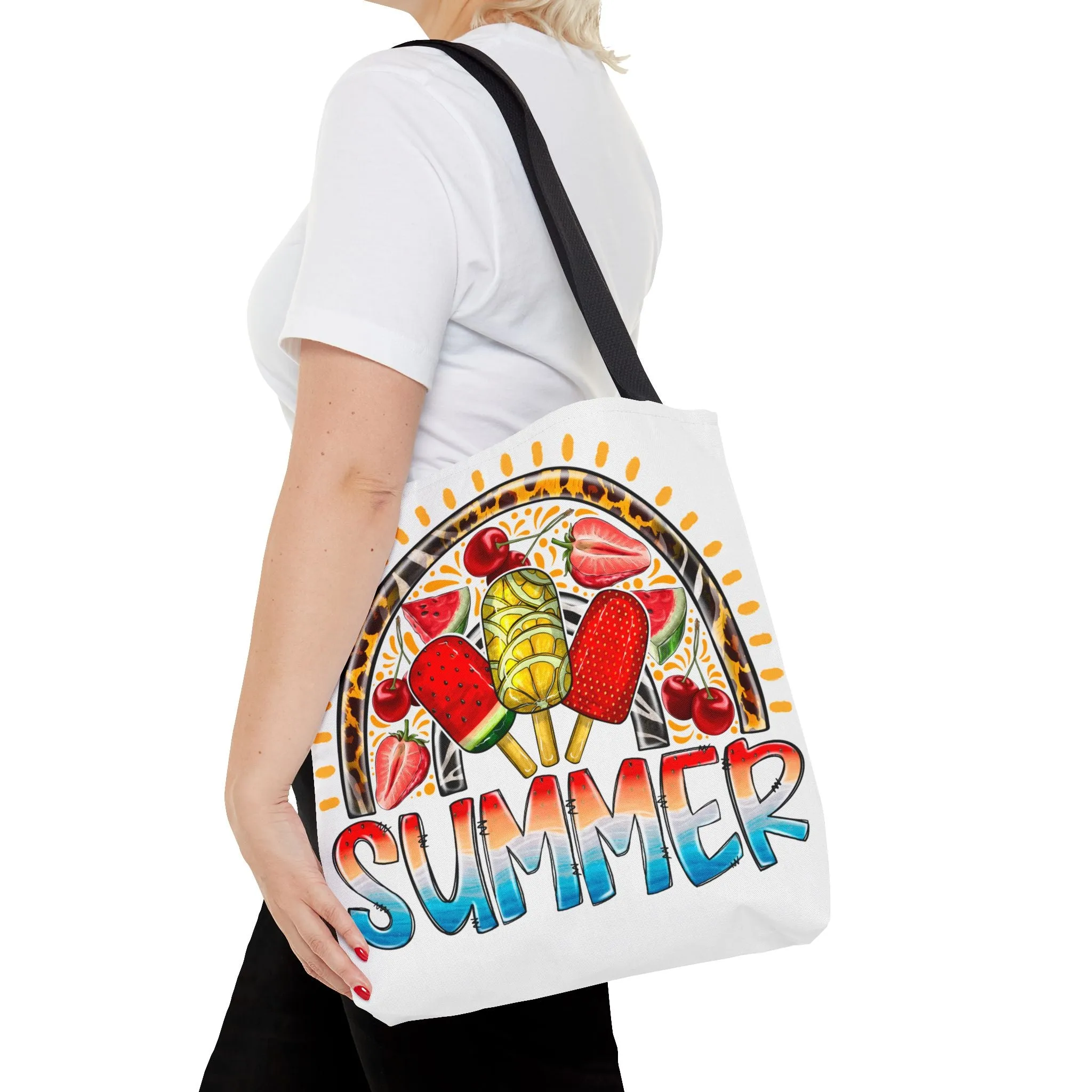 Summer Rainbow Tote Bag