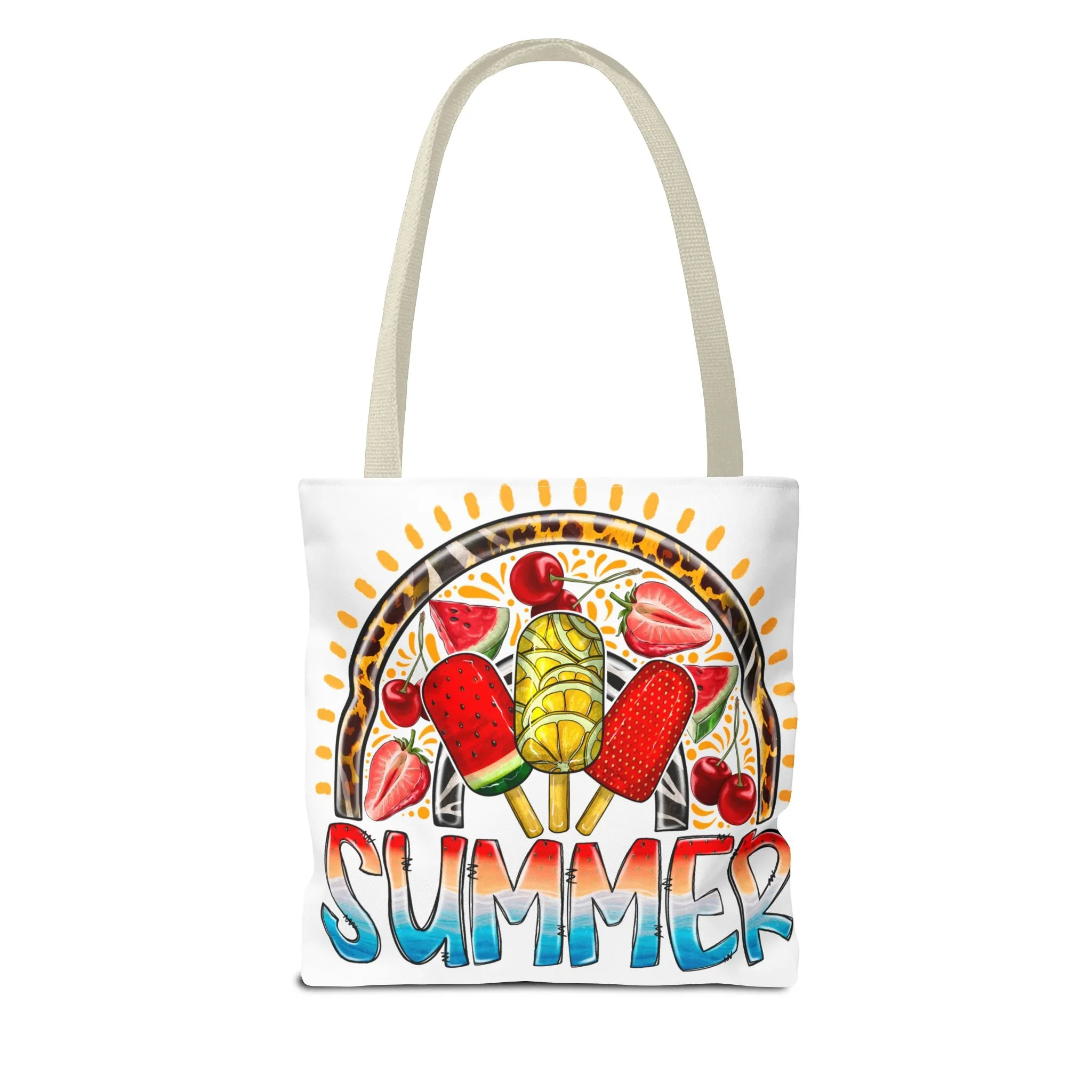 Summer Rainbow Tote Bag
