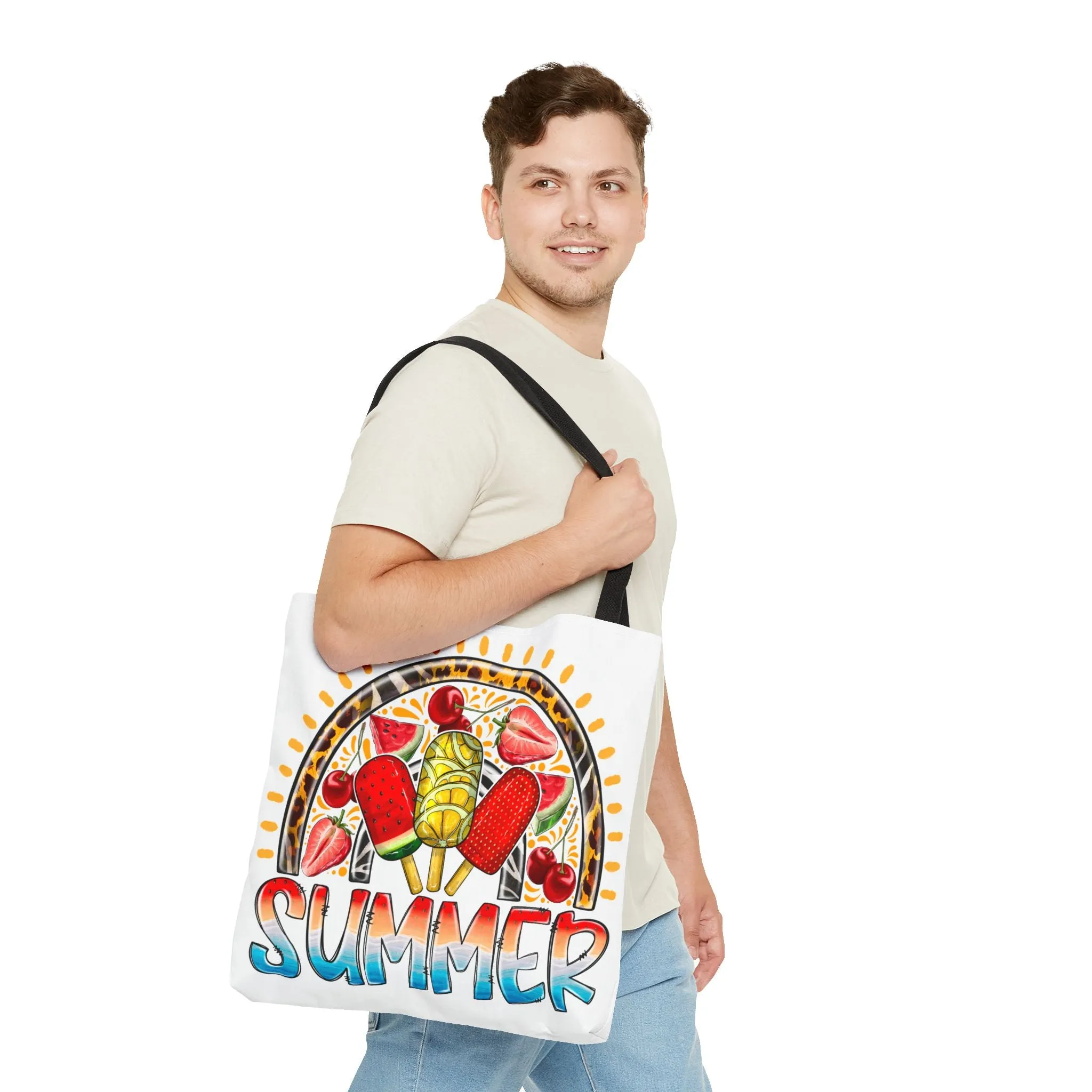Summer Rainbow Tote Bag