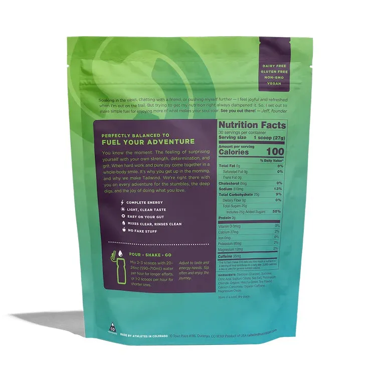 TAILWIND Endurance Fuel - Matcha (Green Tea Buzz)