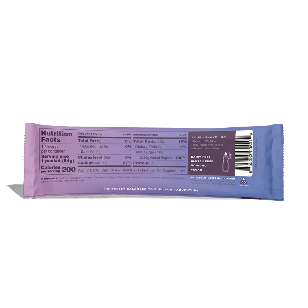 Tailwind Nutrition Non-Caffeinated 54g Endurance Fuel Stick