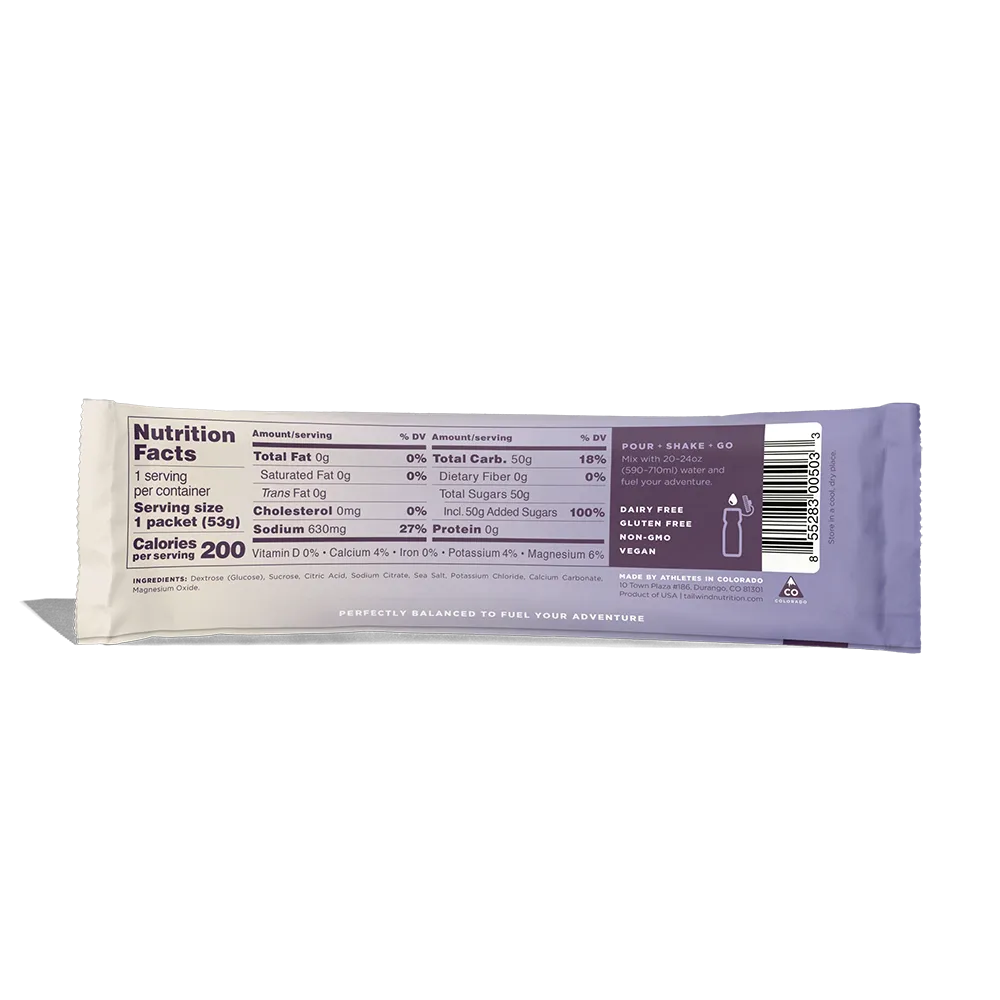 Tailwind Nutrition Non-Caffeinated 54g Endurance Fuel Stick