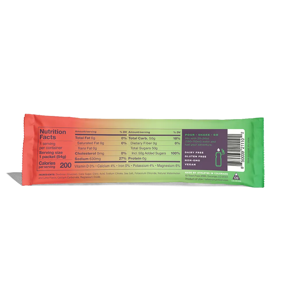 Tailwind Nutrition Non-Caffeinated 54g Endurance Fuel Stick