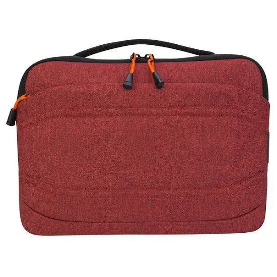 Targus TSS97902GL Groove X2 Slim Case Designed for MacBook 13 &amp; Laptops up to 13 - Dark Coral