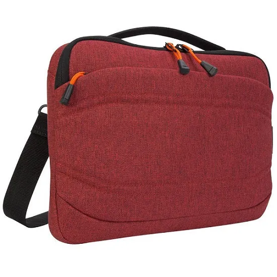 Targus TSS97902GL Groove X2 Slim Case Designed for MacBook 13 &amp; Laptops up to 13 - Dark Coral
