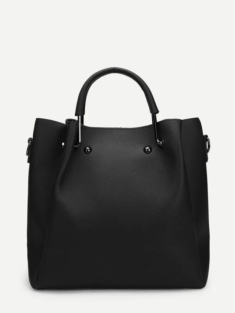 Tassel Charm Tote Bag 3pcs
