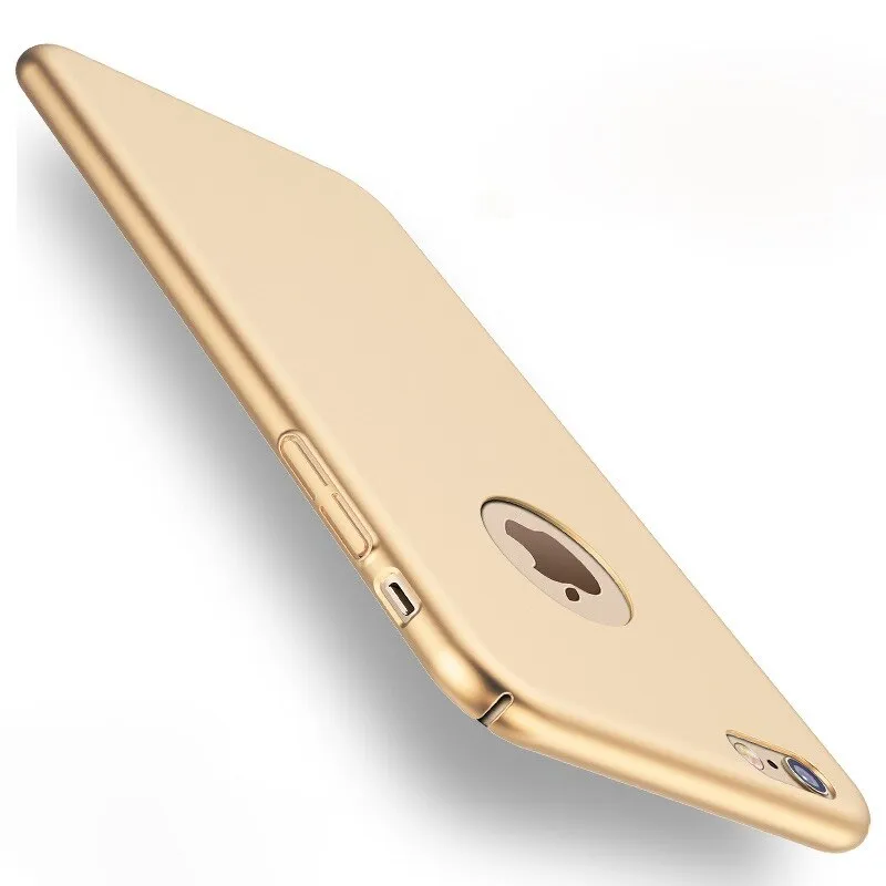 Thin Hard Protect Case 360?? All-inclusive PC Back Cover Bumper for iPhone 7 Plus Sliky BlackXEGY