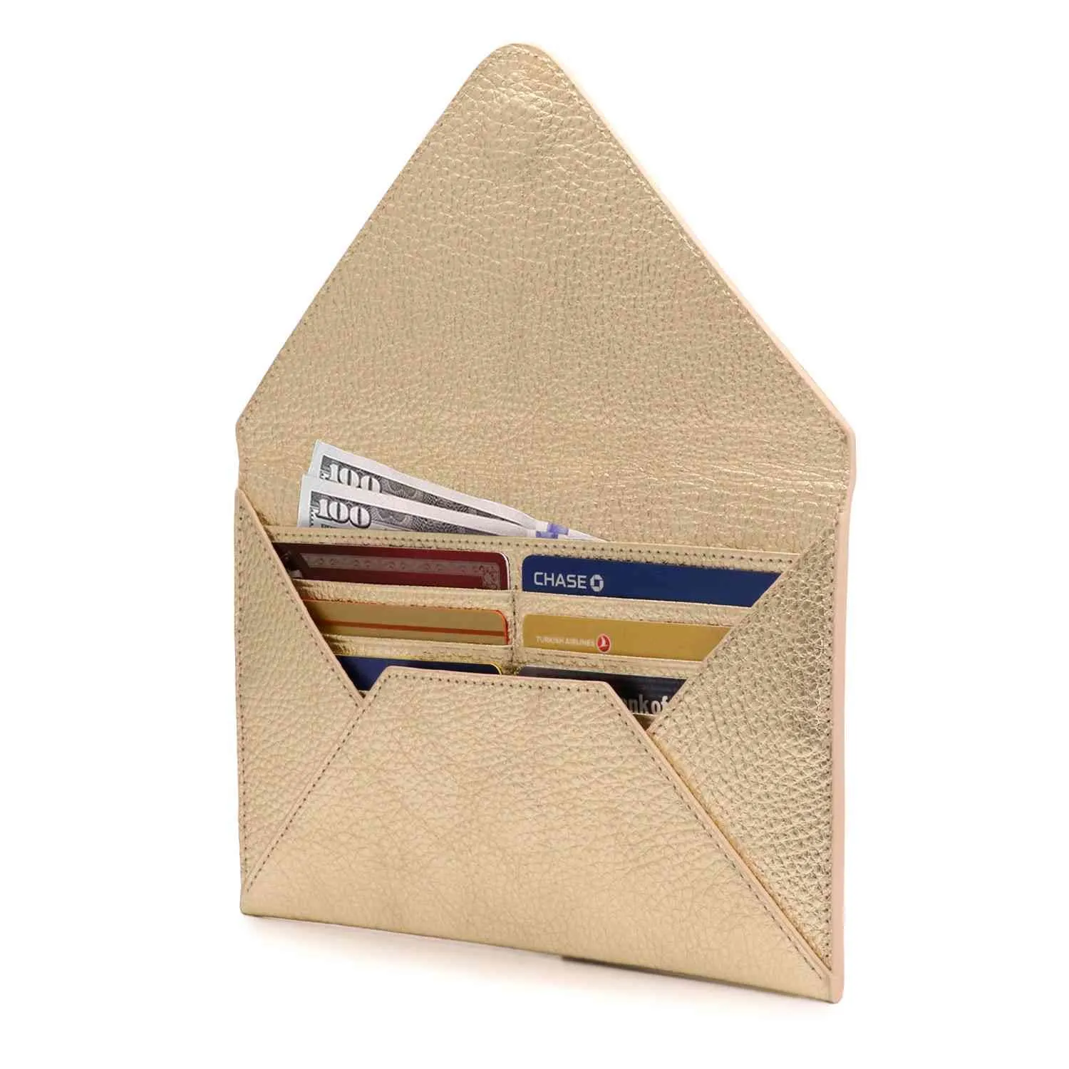 Top Grain Leather Envelope Wallet