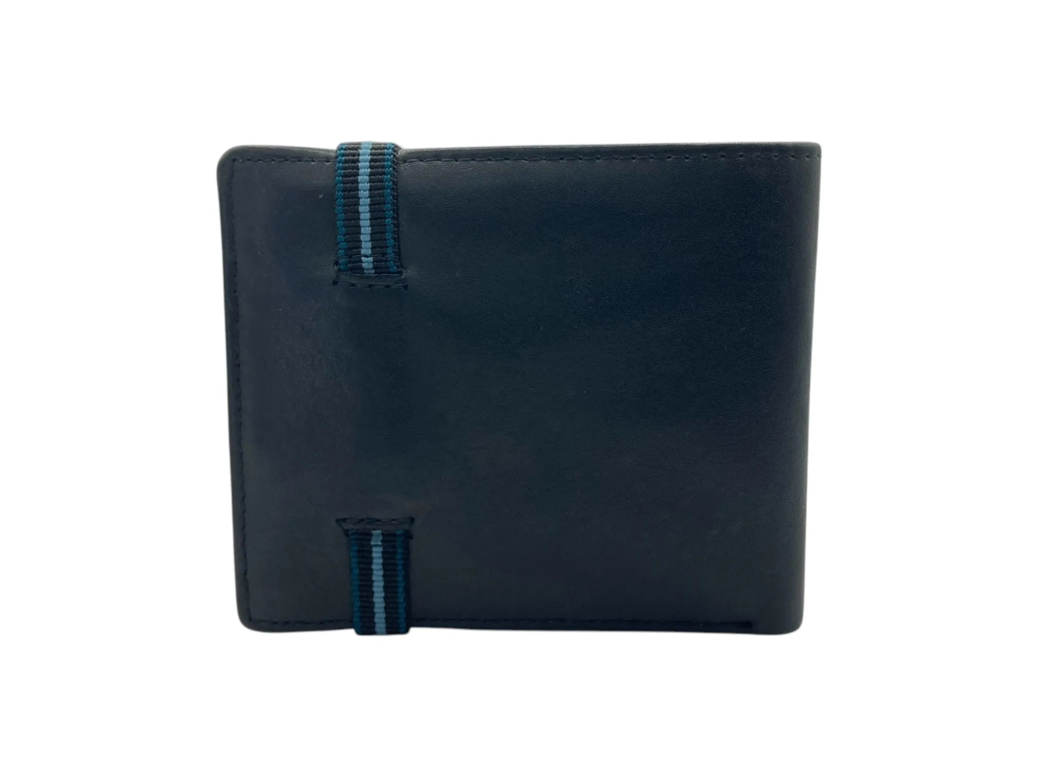Top Grain Slim & Compact Leather Billfold Wallet # 4627Z [ELAS]