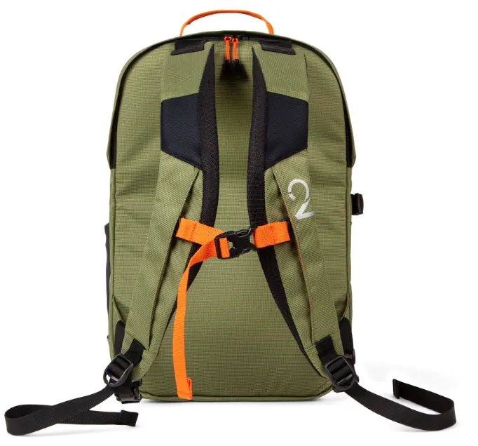 Two Wheel Gear - Pannier Backpack, Convertible LITE  22L - Olive Recycled Ripstop