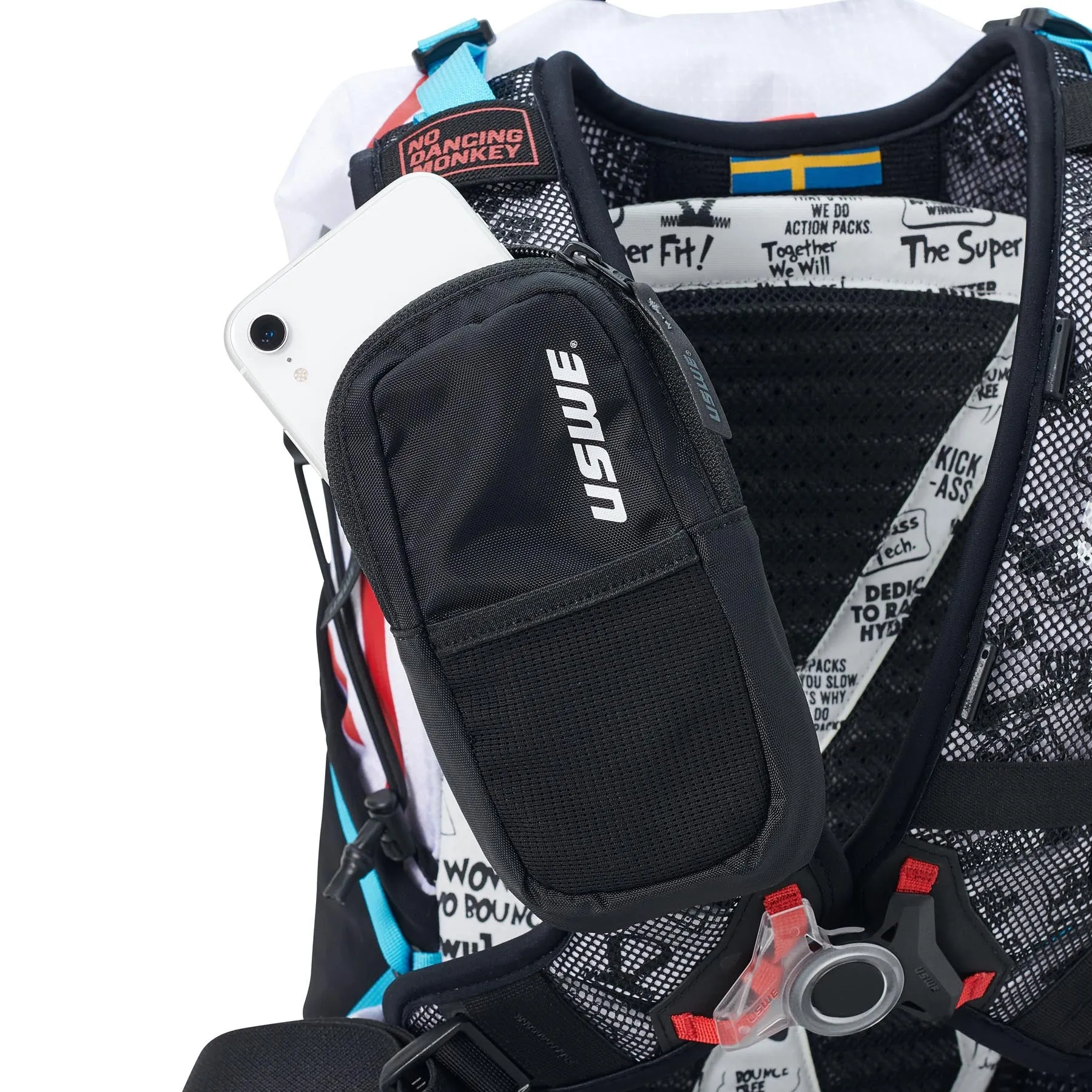 USWE Hajker Pro 24L MTB & Hiking Rolltop Daypack - White