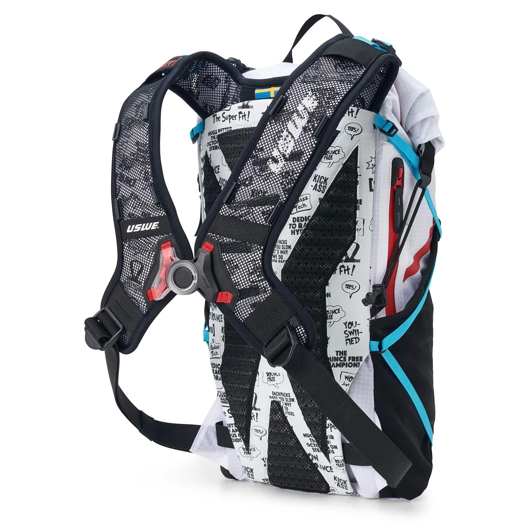 USWE Hajker Pro 24L MTB & Hiking Rolltop Daypack - White