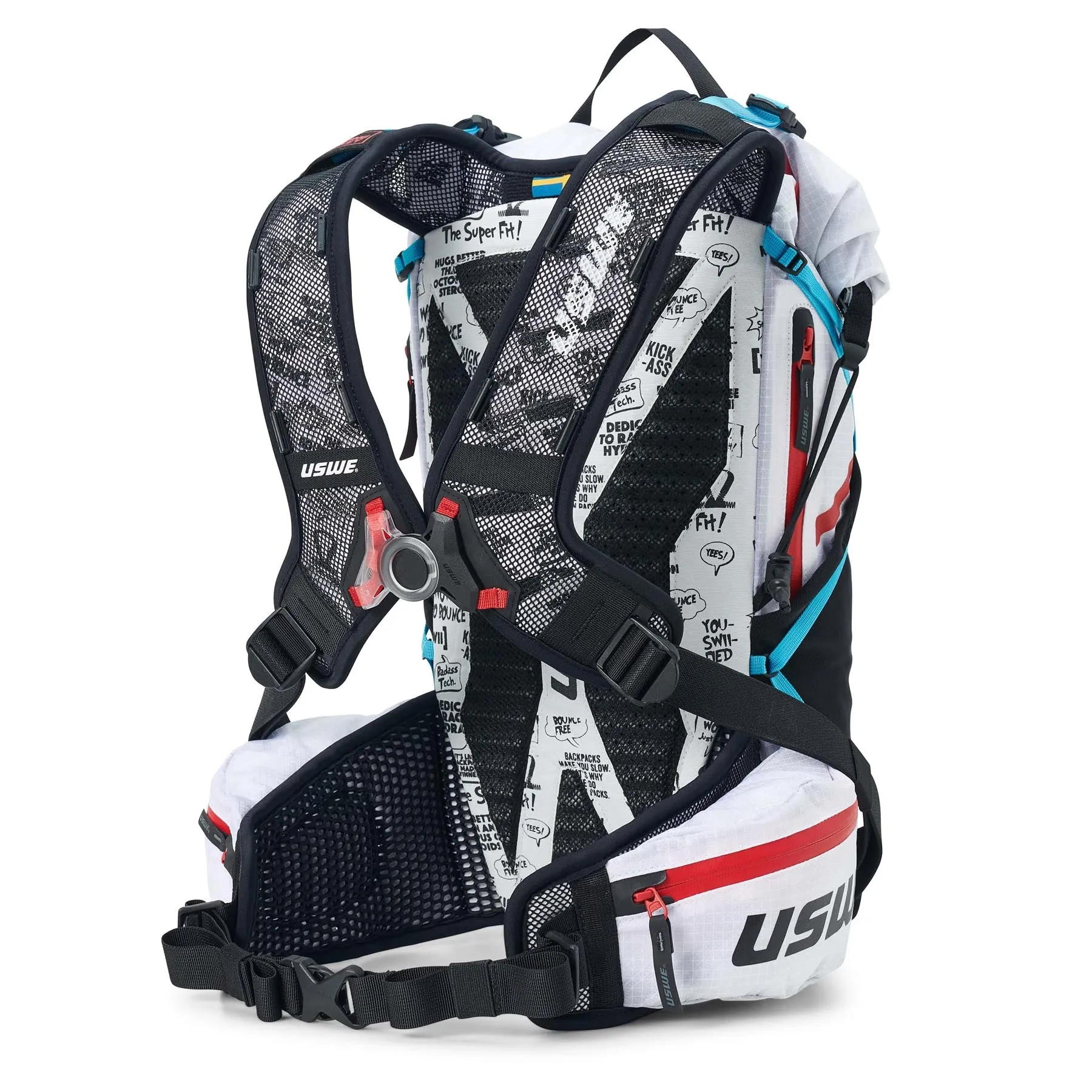USWE Hajker Pro 24L MTB & Hiking Rolltop Daypack - White