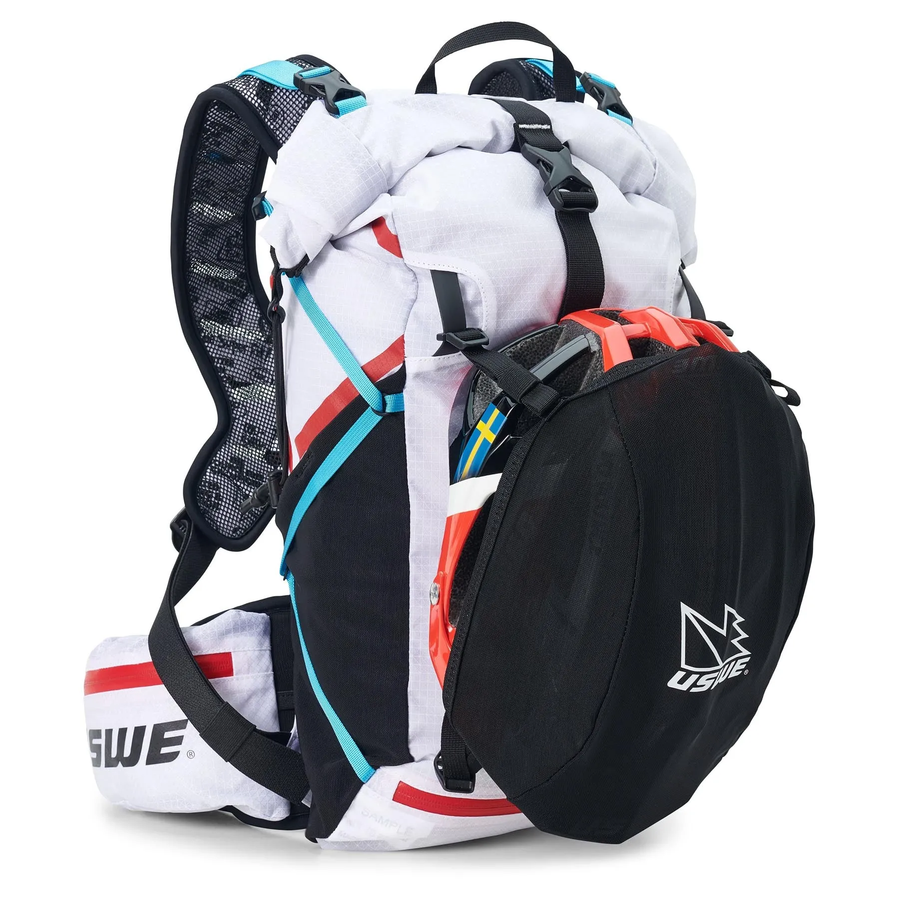 USWE Hajker Pro 24L MTB & Hiking Rolltop Daypack - White