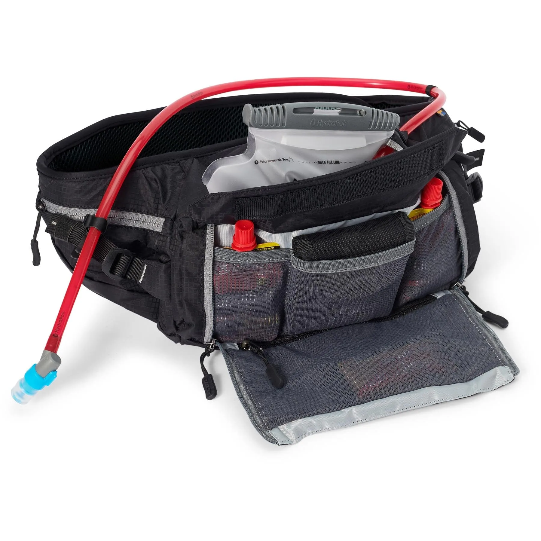 USWE Zulo 6L Hydration System Waist Pack - Carbon Black
