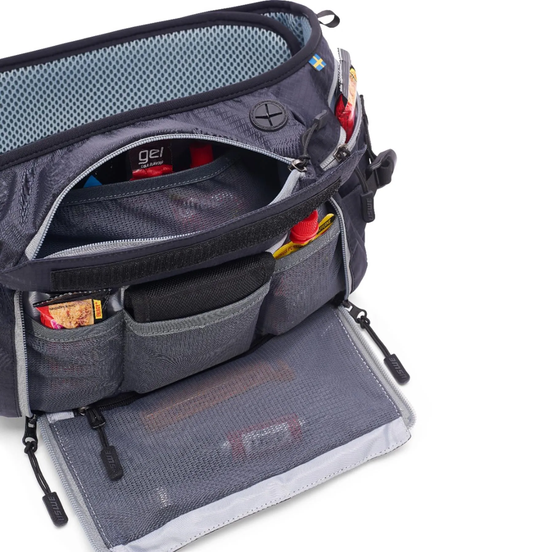 USWE Zulo 6L Winter Hydration System Waist Pack - Carbon Black