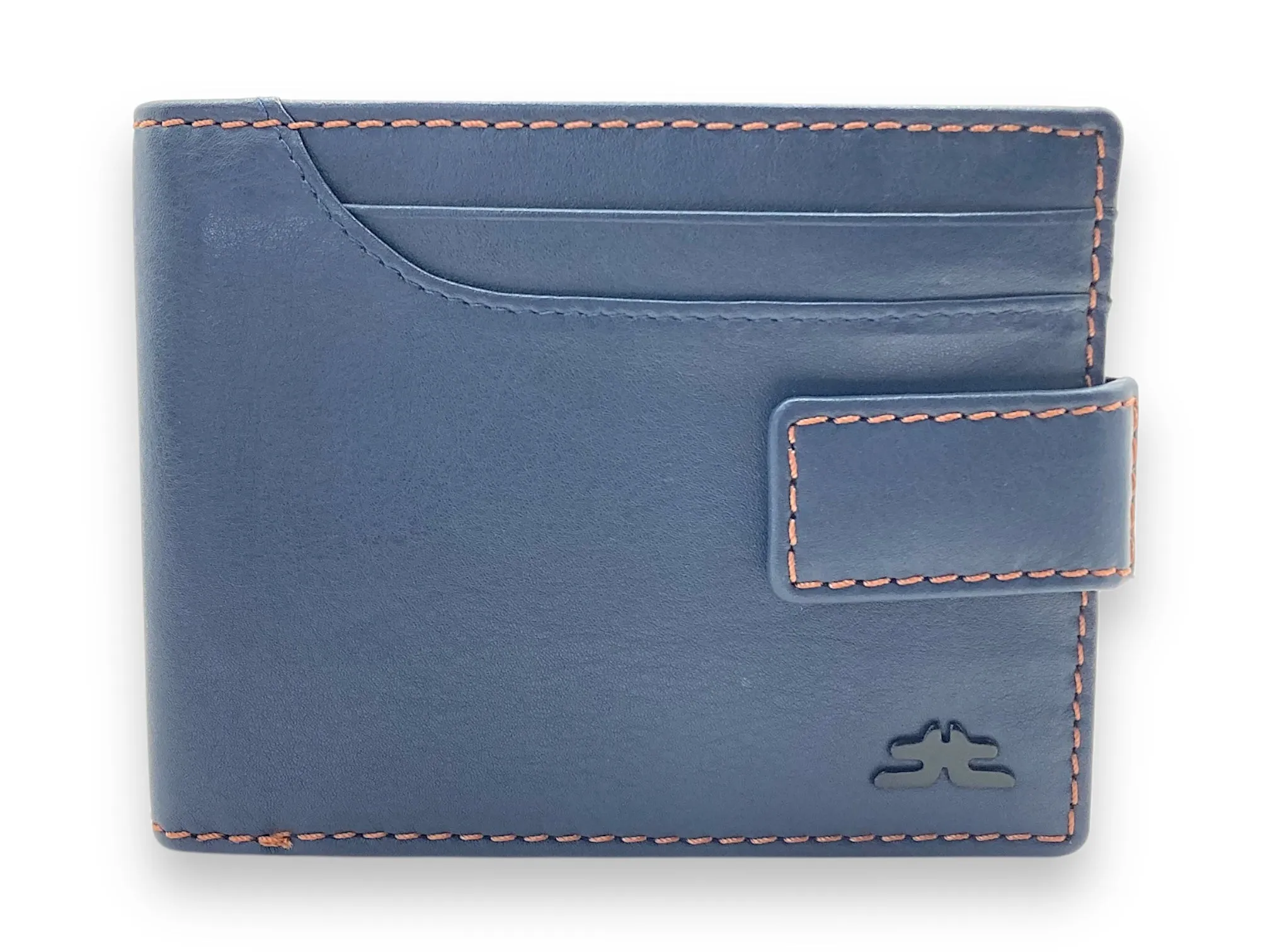 VIP - RFID Maximum Card & Coin, Men's Bifold Wallet With Elastic Loop Lock, Inside Zip # 1244 EL.Loop