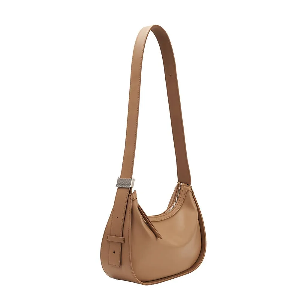Vivian Top Handle Bag: Nutmeg