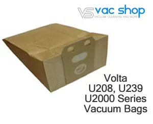 Volta U208, U229, U239, 2000 series Vacuum Cleaner Bags